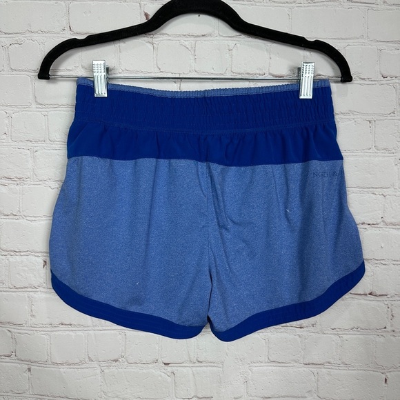 North & Acrux blue Running Stretch Active workout shorts sz S "Warriors" - Picture 4 of 5